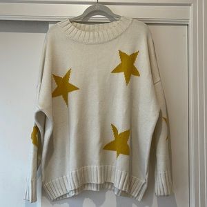 Cable Stitch star sweater